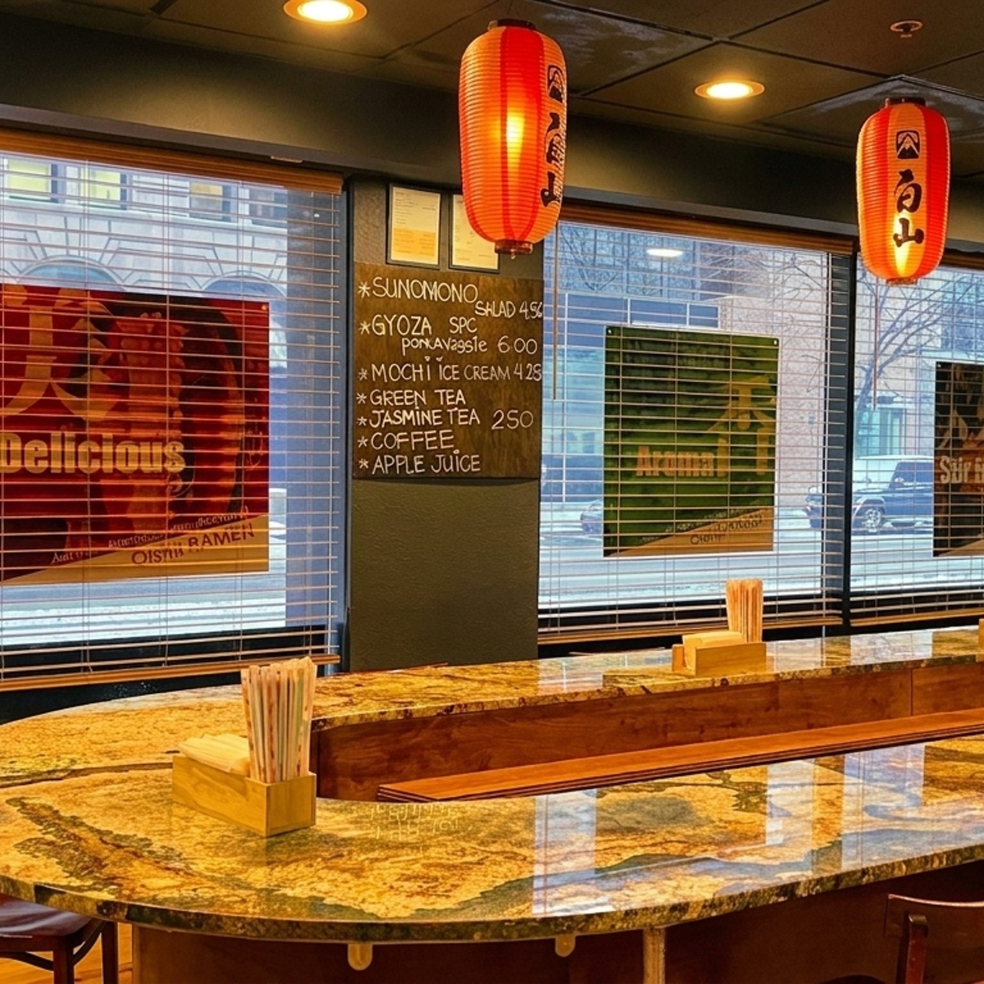 Counter Seating, Open Kitchen